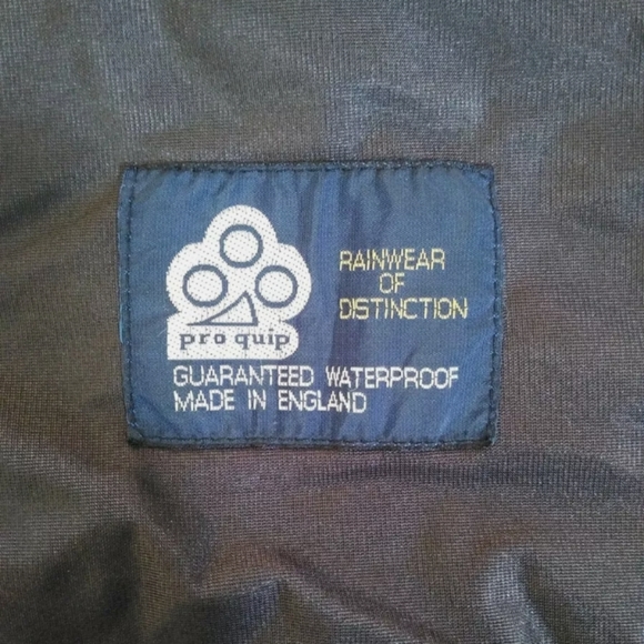 Pro Quip Jacket Size L Rainwear of Distinction Gore Tex Fabric Roy Davidson - Picture 8 of 12